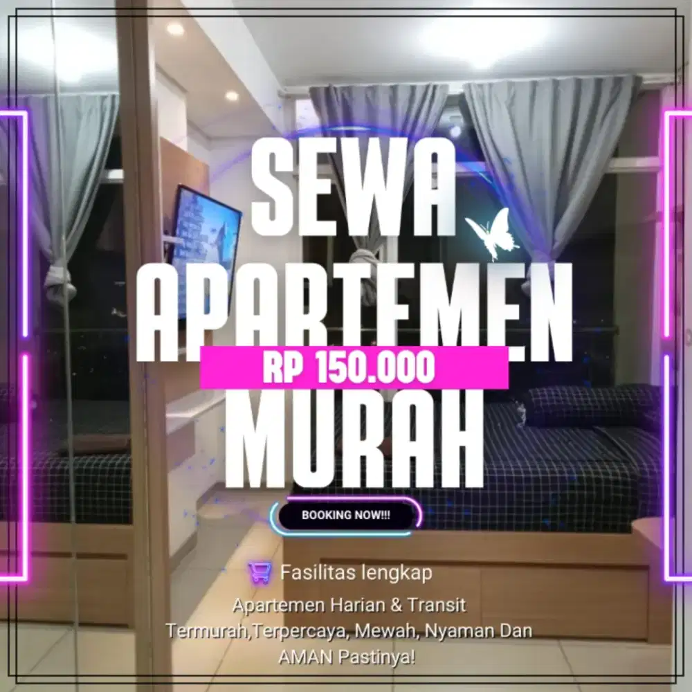 SEWA APARTEMEN LAGOON BETOS HARIAN/TRANSIT BEKASI