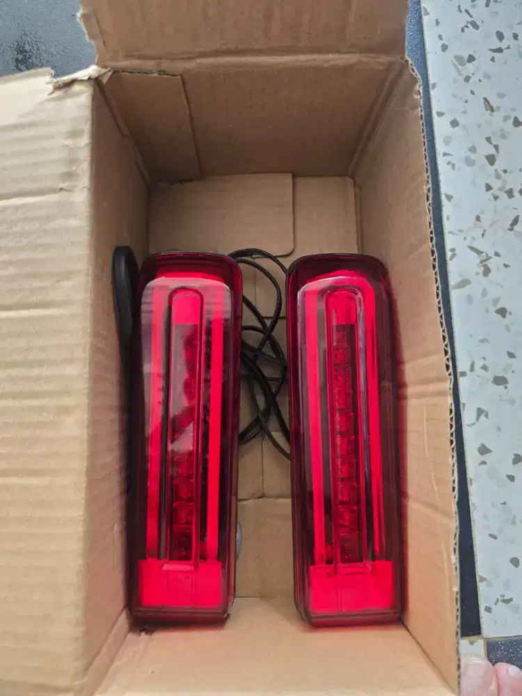 Lampu belakang harley roadglide