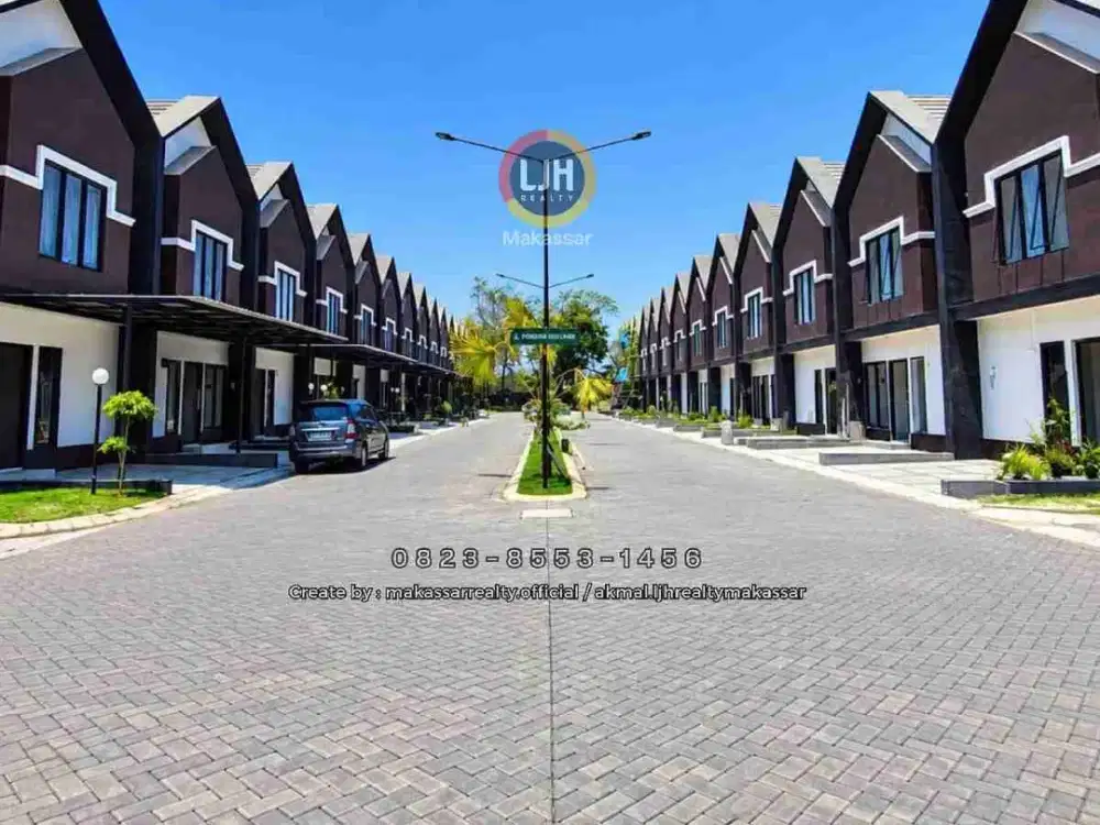 RUMAH READY 2LT FREE DP & BIAYA2 POROS ANTANG MAKASSAR