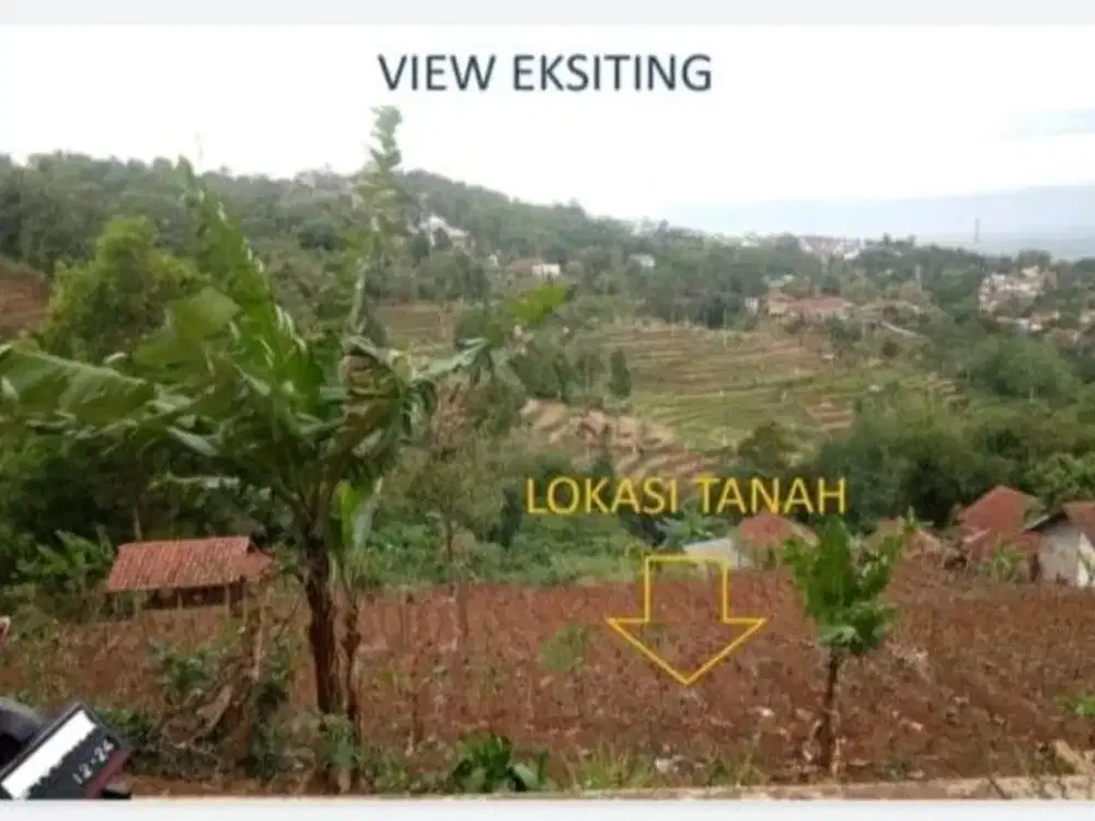 Tanah Luas 1612M² Dekat Curug Cilengkrang - SHM