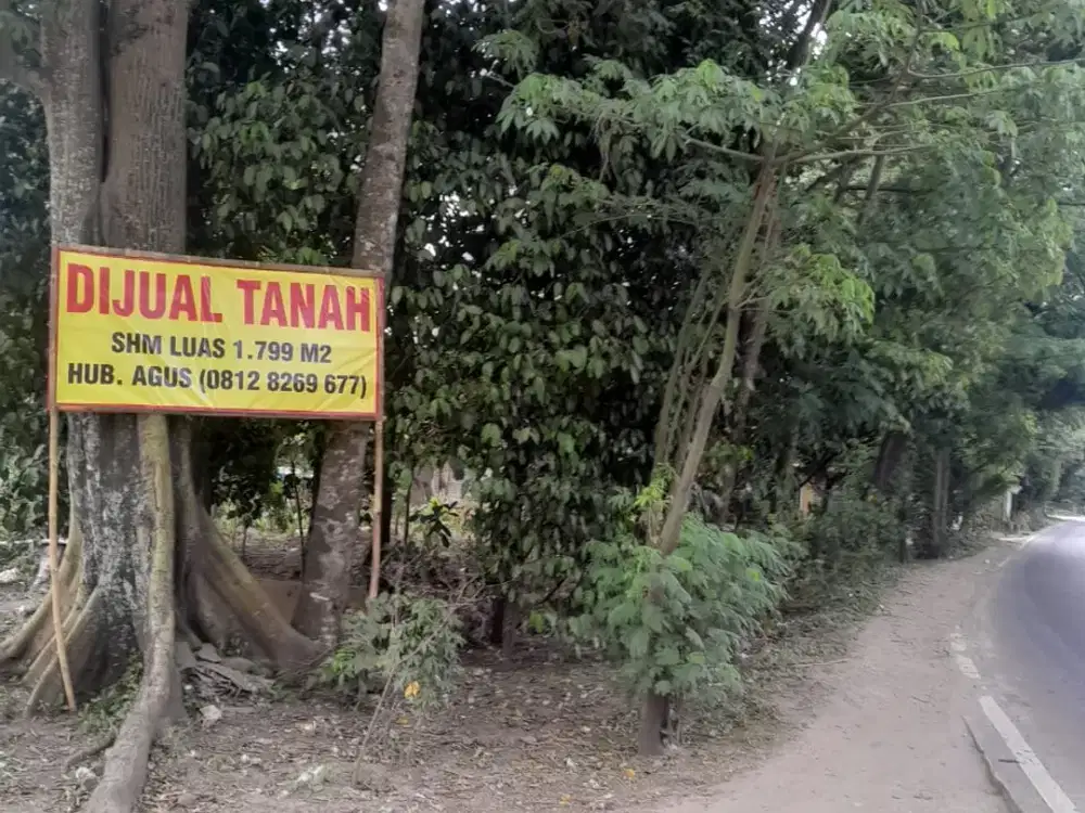 Dijual Tanah Serang Banten, Disamping Samsat Serang, Banten, SHM Luas 1.799M2
