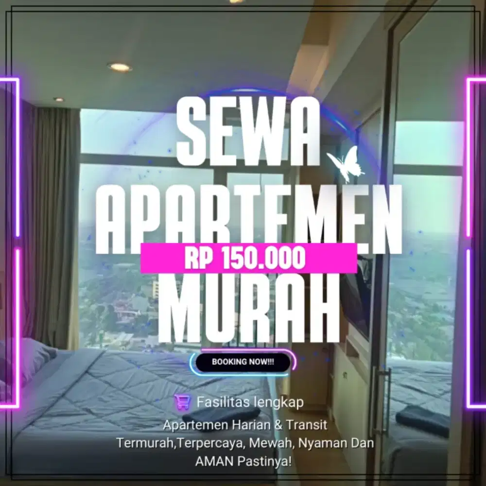 SEWA APARTEMEN MUTIARA BEKASI TRANSIT/HARIAN MURAH