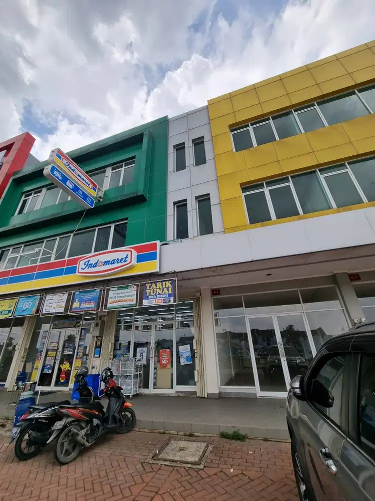 JUAL RUKO 3 BISNIS CENTER KERAWANG SAMPING INDOMARET 3 LANTAI NEGO