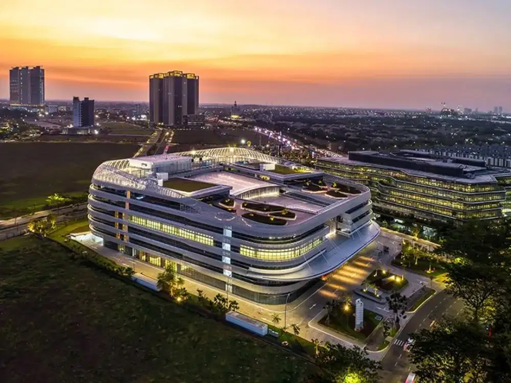 Kantor di BSD Green Office Park Luas 299.9 sqm Furnished Area Tangerang Lokasi Strategis
