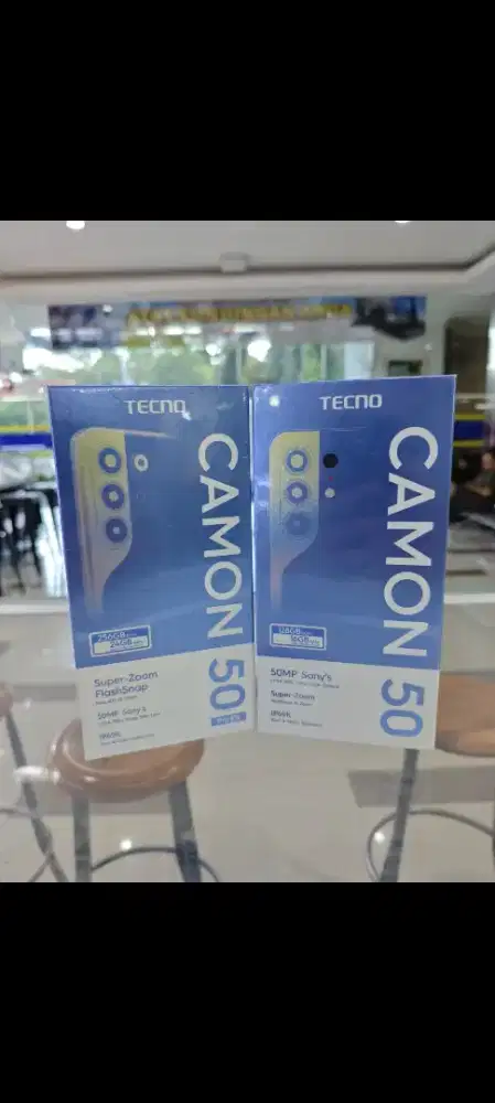 Tecno camon 50 pro ram 12gb 5G dancamon50 garansi resmi