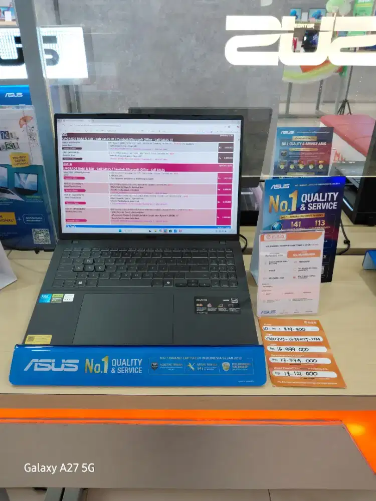 Laptop asus ready cicilan