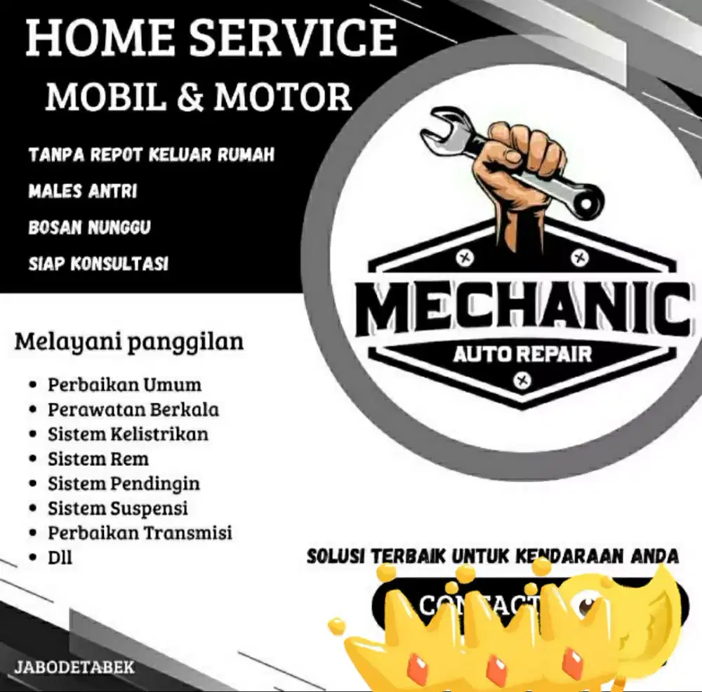 jasa service panggilan mobil.motor dan selis