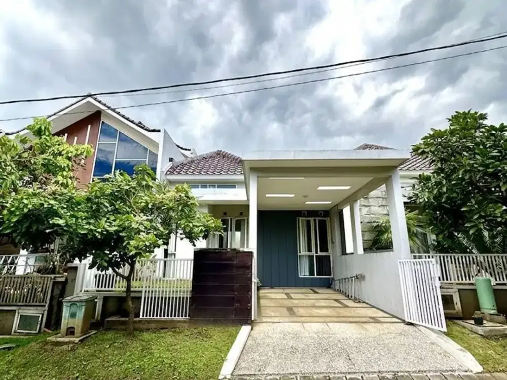 DIJUAL Rumah Cantik Semi Furnish Best Quality Siap Huni Keamanan 24 Jam Dg One Gate System Dekat Pusat Perbelanjaan dan Kampus Ternama di Austinville
