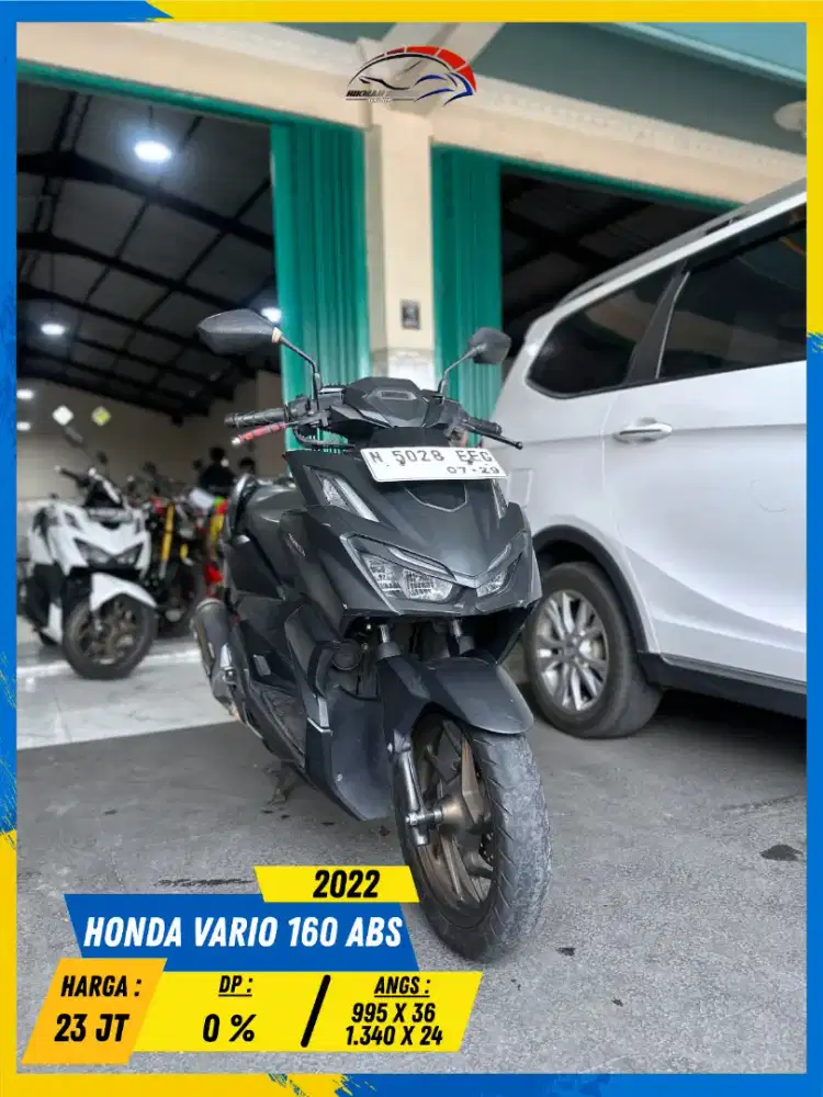 HONDA VARIO 160 ABS 2022 MONGGO GASS BOSS HIKMAH MOTOR KEPUH MALANG