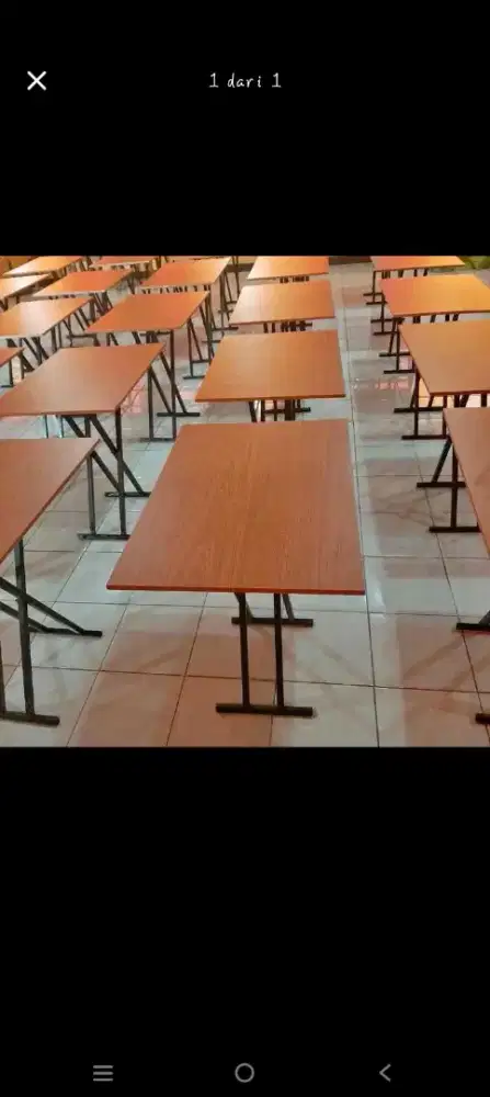 Meja lipat meja makan meja usaha meja cafe