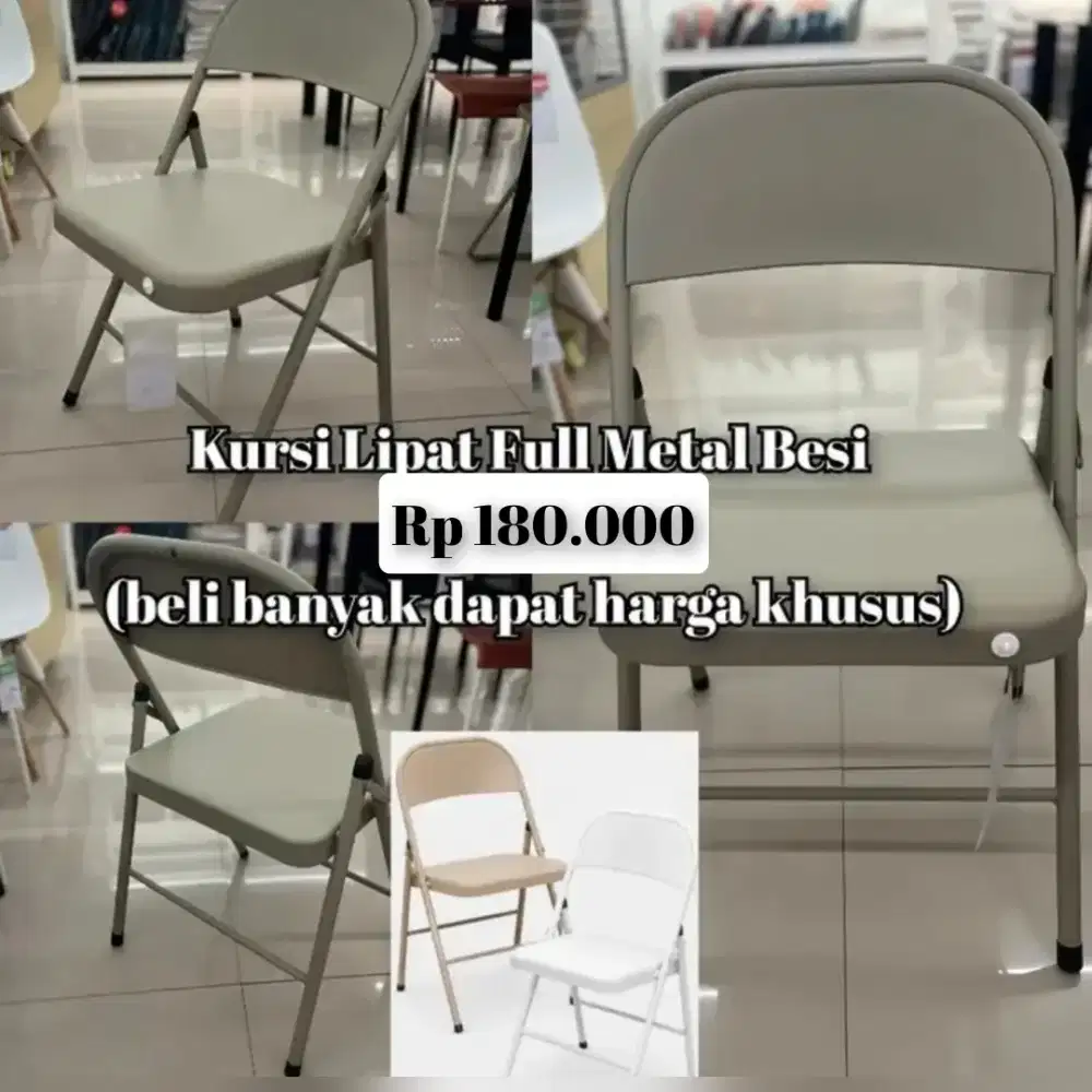 Kursi Lipat Murah 100rban