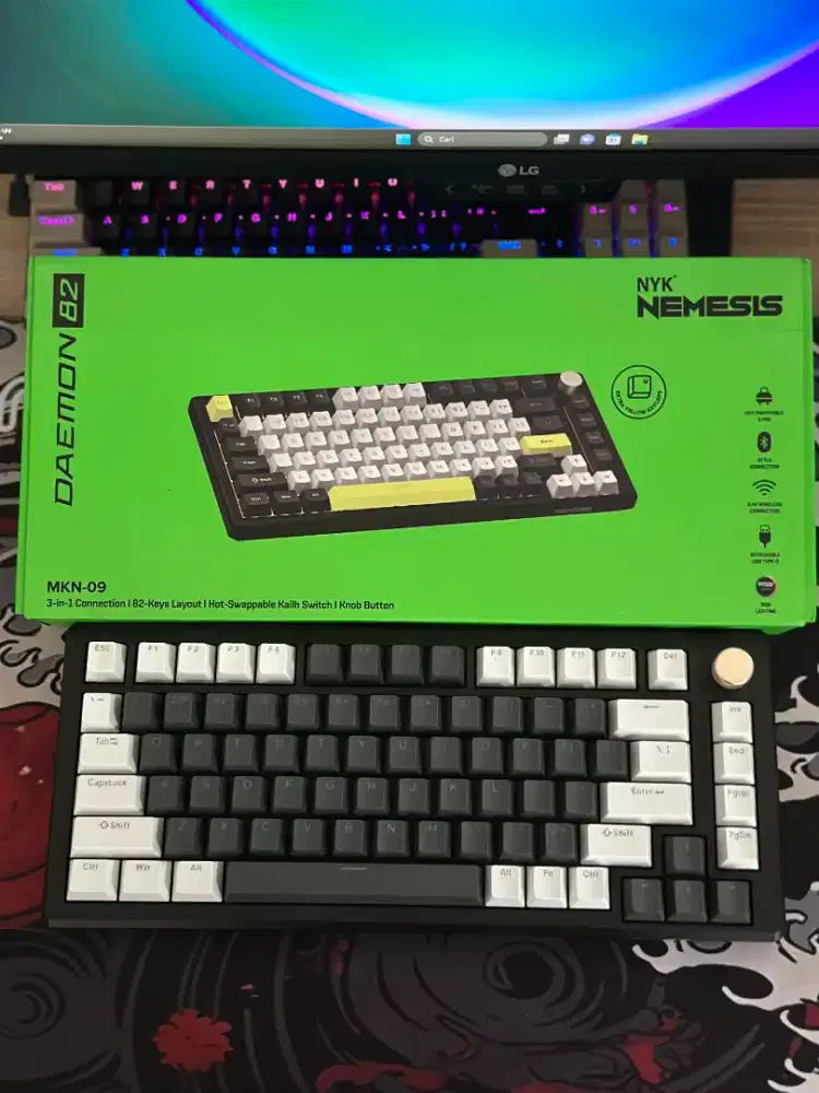 Keyboard NYK Daemon82 Wireless