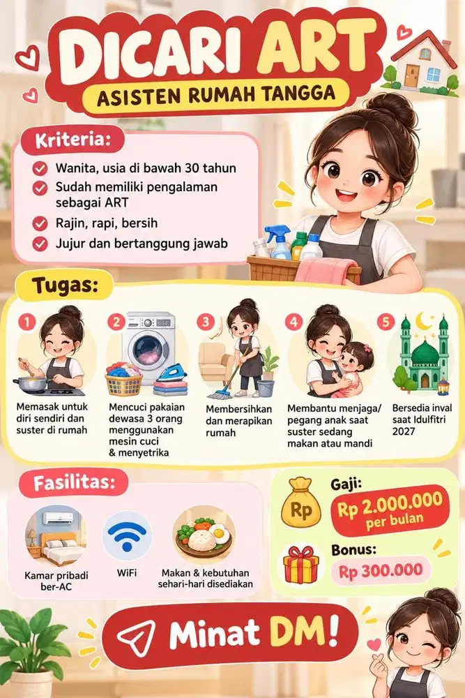 Lowongan art momong (lebih fokus art)