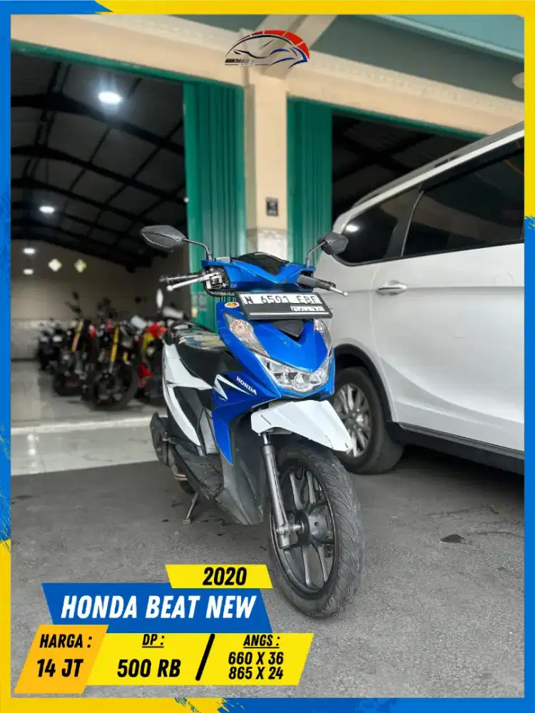 HONDA BEAT NEW 2020 BEKAS RASA BARU BOSSKU HIKMAH MOTOR KEPUH MALANG