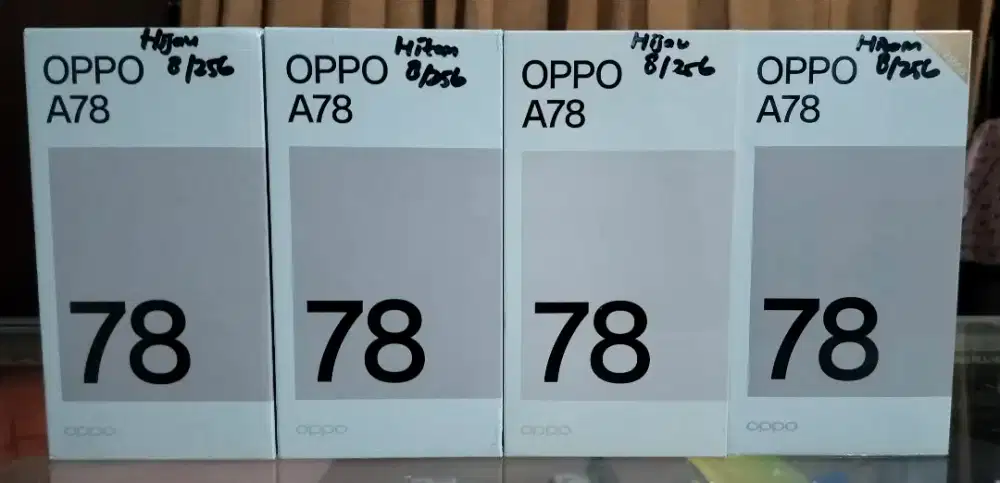 New Oppo A78 8/256 Garansi Resmi