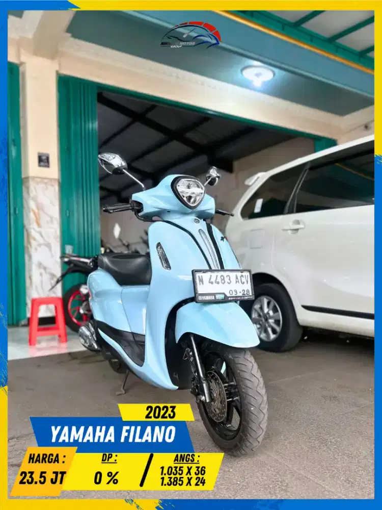 YAMAHA GRAND FILANO 2023 GASS POLL BOSSKU HIKMAH MOTOR KEPUH MALANG