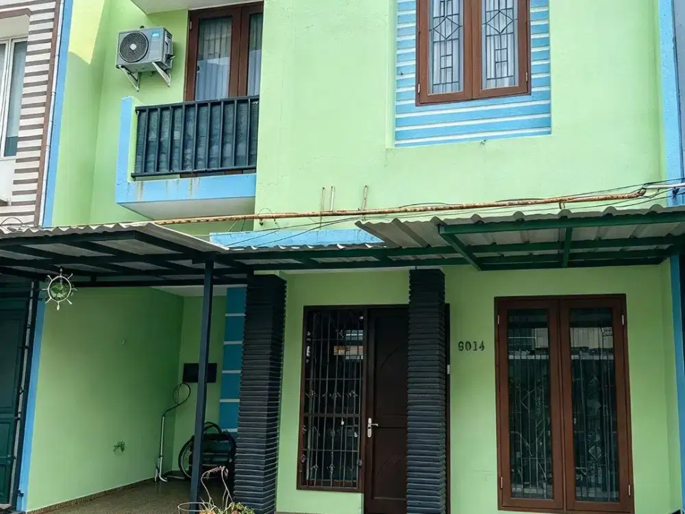 DIJUAL RUMAH CLUSTER 2 LANTAI SIAP HUNI DENGAN LOKASI STRATEGIS DAN NYAMAN DI BINTARA BEKASI BARAT
