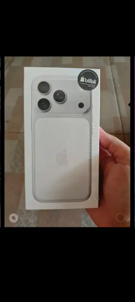 iPhone 17 pro 256gb silver BNIB garansi resmi tAm iBox gdn Blibli