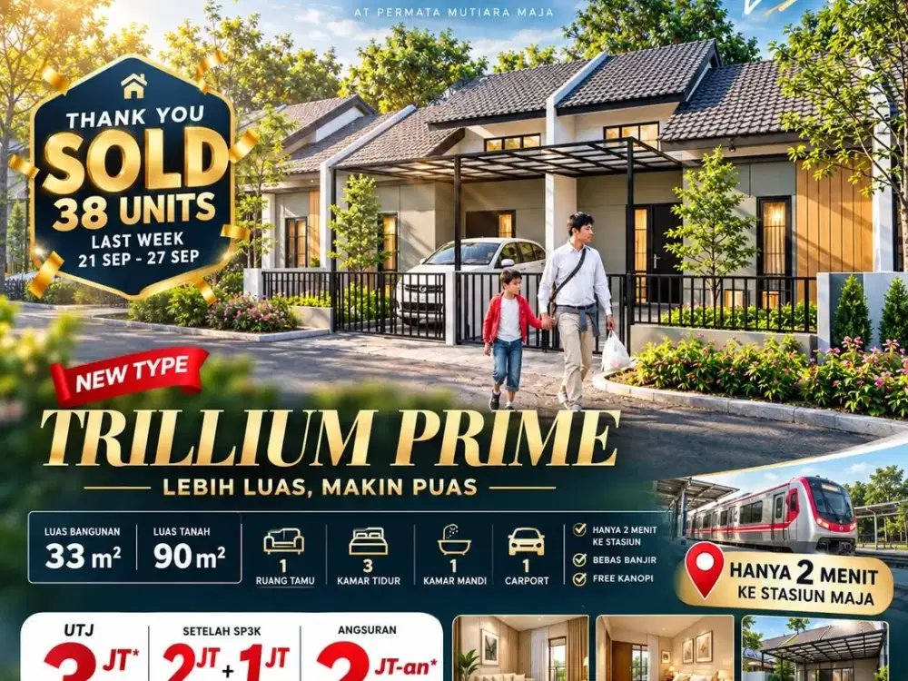 Rumah dekat stasiun