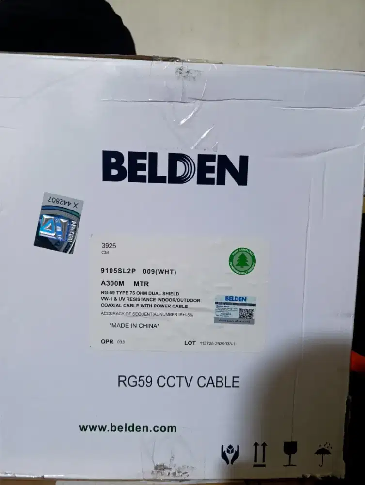 Kabel bhelden CCTV