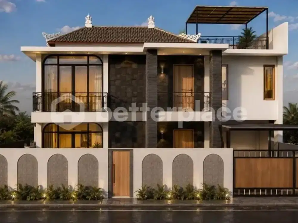 Four Bedrooms, Five Bathrooms, One Private Pool, Rooftop — Elegant North Canggu Villa Ready for Handover in Late 2026