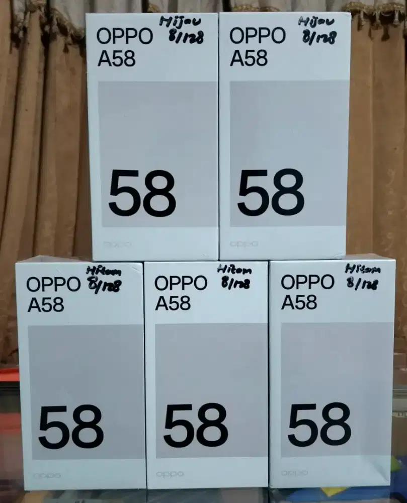 New OPPO A58 8/128 Garansi resmi