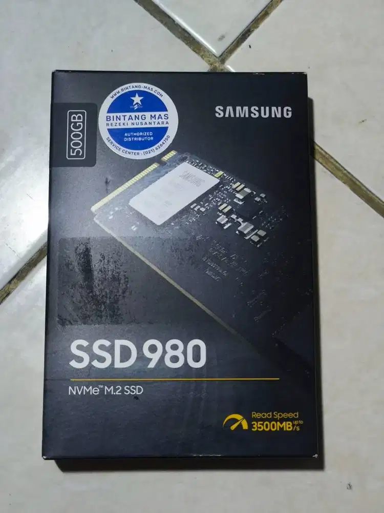Samsung SSD 980 500GB NVMe M.2 PCIe Gen3 Original