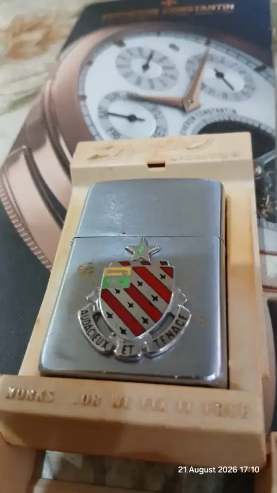 Zippo Resimen Artileri Medan Armed US Army