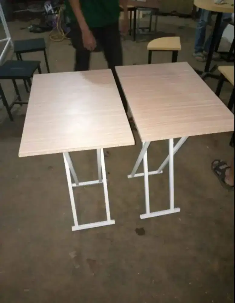Meja lipat meja portable meja makan meja bakso