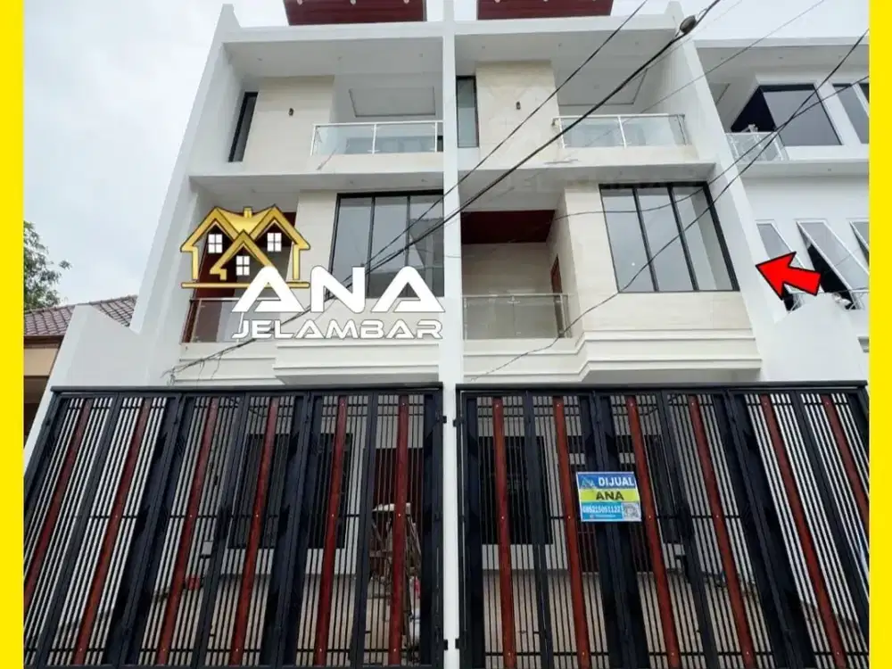 ANA RUMAH UK 5X15M DI KOMPLEK KAVLING POLRI JELAMBAR