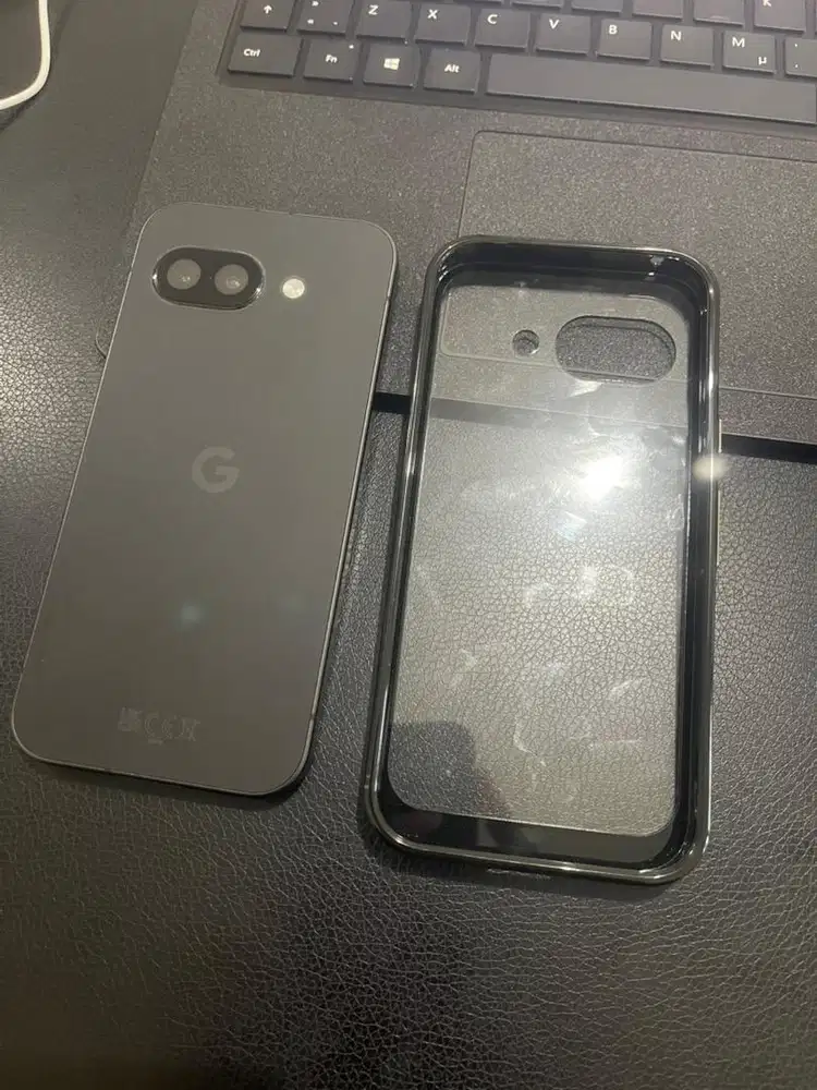 Google Pixel 9A Obsidian / Black 128GB Fullset Bonus Case