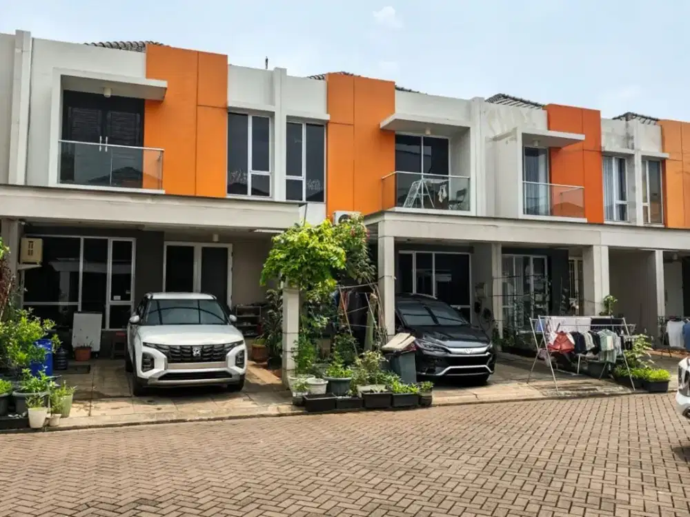 Rumah bagus Sedayu City Cluster Eropa 12x15m 2 lantai (2 rumah jadi 1)