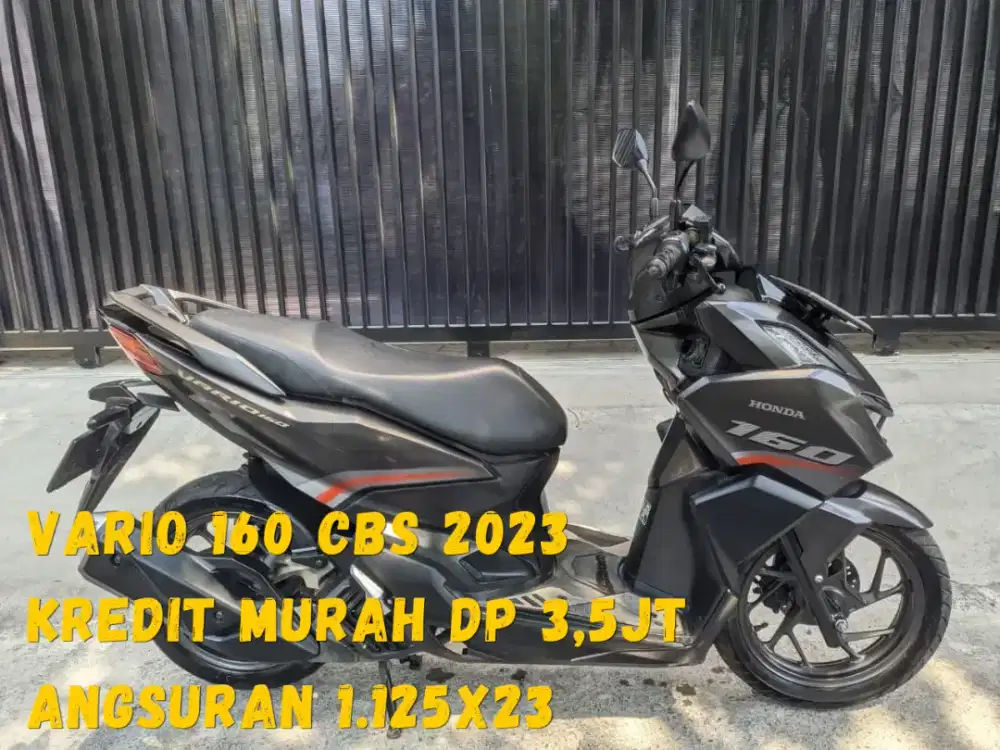 Vario 160cc New 2023 CBS Hitam Metalik Km12Rban Orisinil