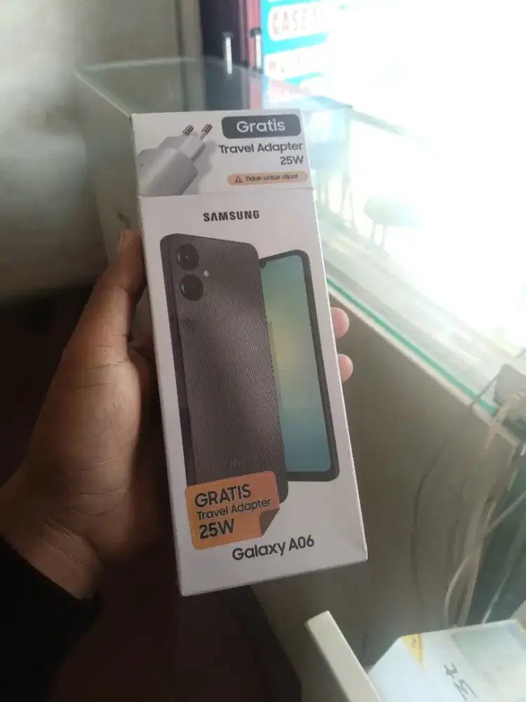 New Samsung galaxy a06 ram4/64 garansi resmi 1 tahun