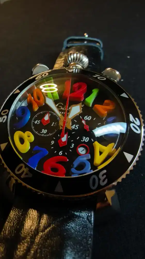 Jam Mewah GaGa Milano Manuale ITALY ORI ( BULL HEAD / SANGAT LANGKA )