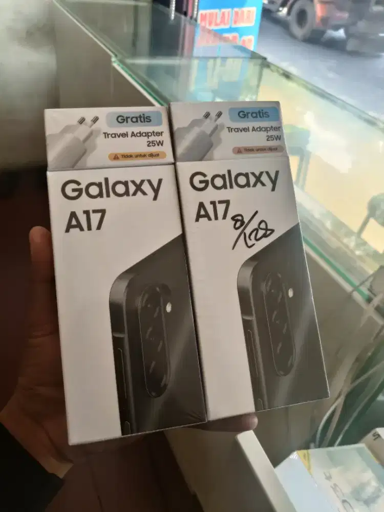 New Samsung galaxy A17 ram8/128 garansi resmi 1 tahun