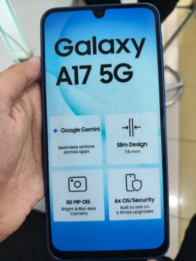 Cicilan hp Samsung A17 cuma pakai ktp aja