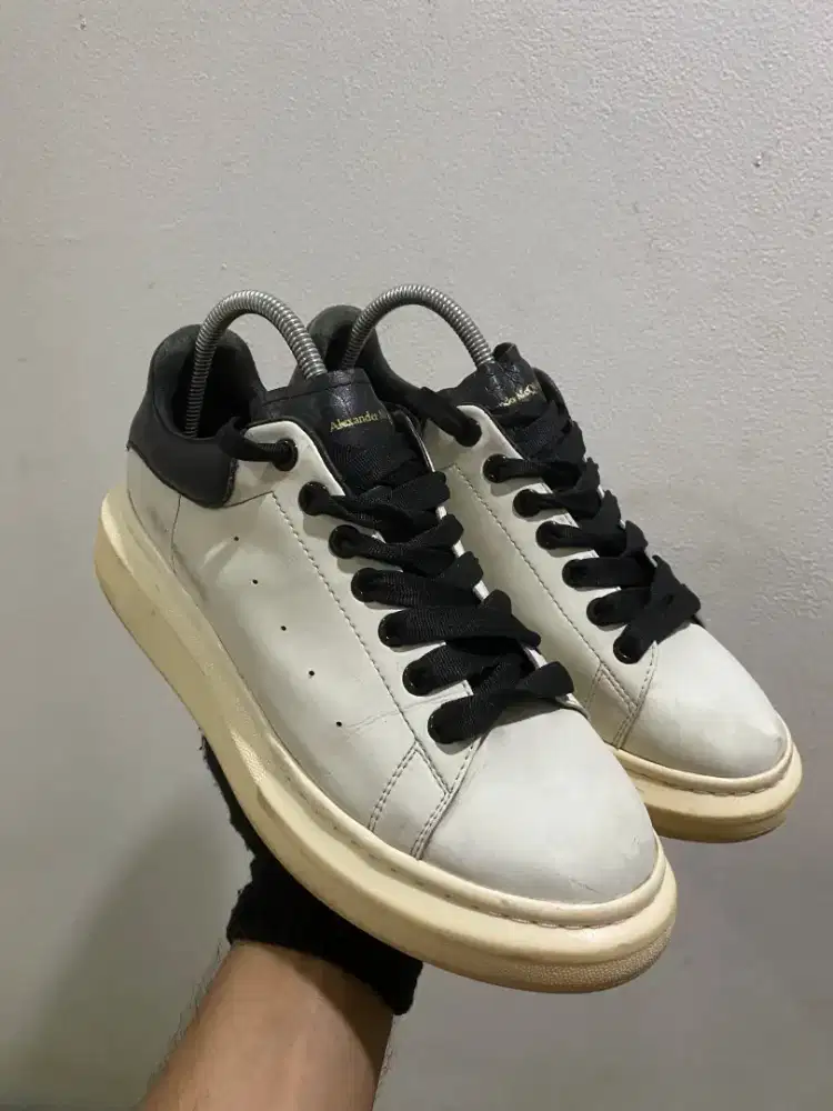 Sneakers alexander mc queen 42 white leather good