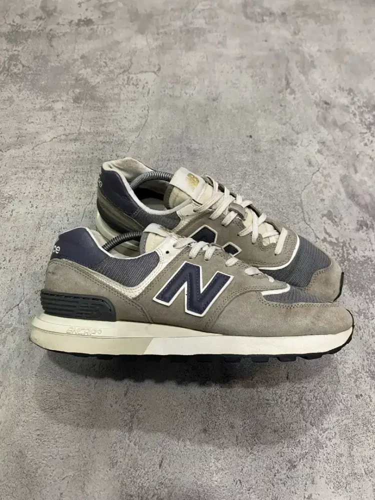 Sepatu New Balance 574 Legacy Original Size 44.5 Grey Abu Marblehead