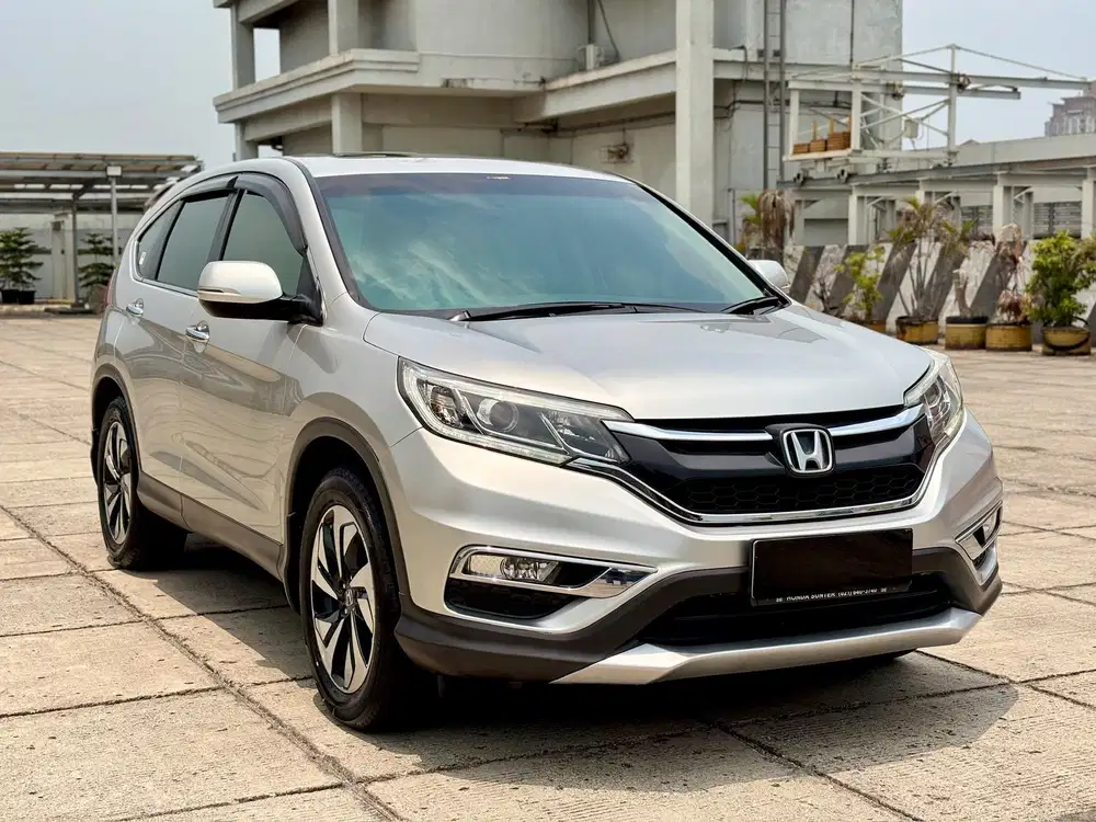 [LOW KM 55.000] HONDA CRV 2.4 PRESTIGE AT 2015 SILVER TT 2016 CR-V