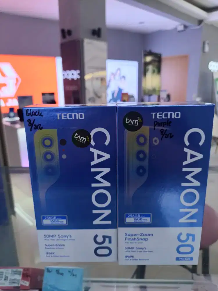 Camon 50 8/256 free tws