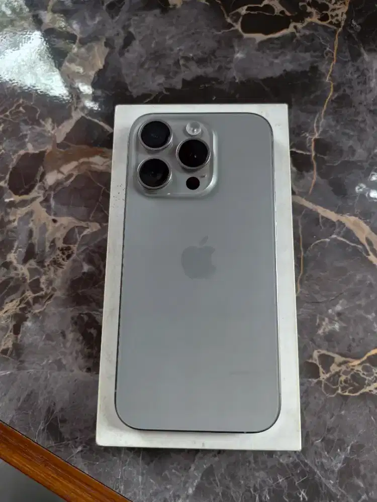 iphone 15 pro 128 ibox natural titanium mulus fullset ori