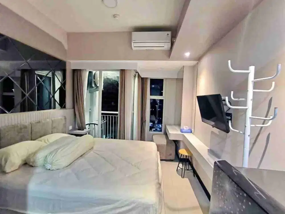 Disewakan Apartemen Amor Conecting Pakuwon City Mall Studio Tinggal Bawa Koper
