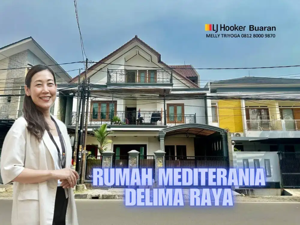Dijual Rumah Mewah Delima Raya Malaka Sari Duren Sawit Jakarta Timur