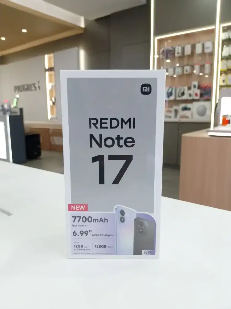 Redmi Note 17 6/128 New Garansi Resmi Segel Box