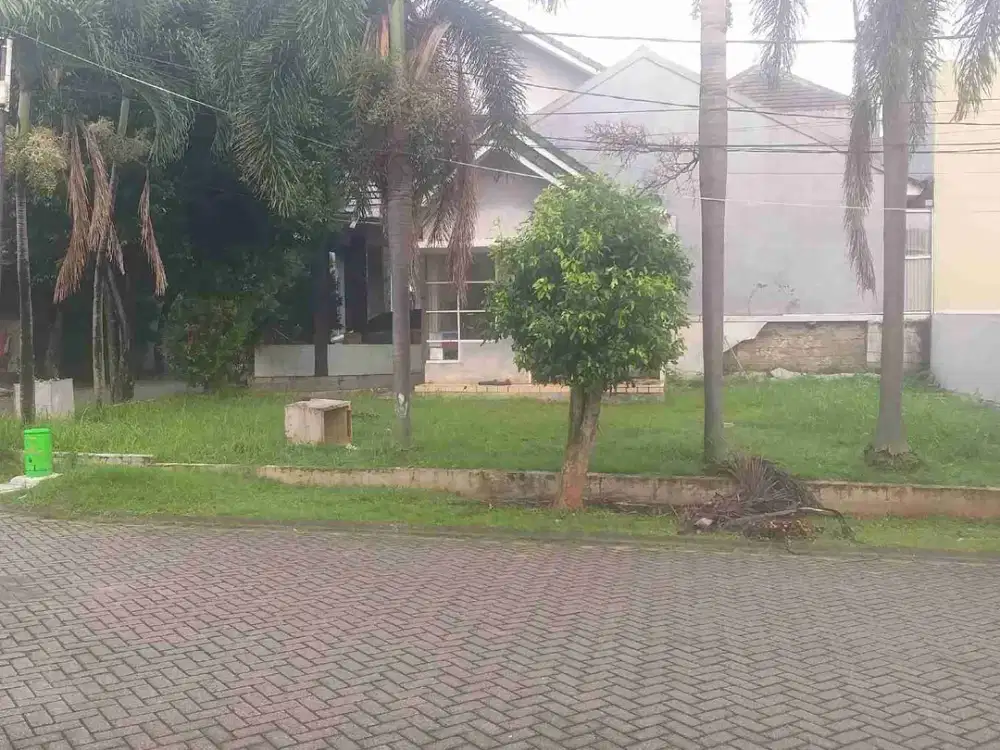 Kavling hook di perumahan cikeas dalam klaster