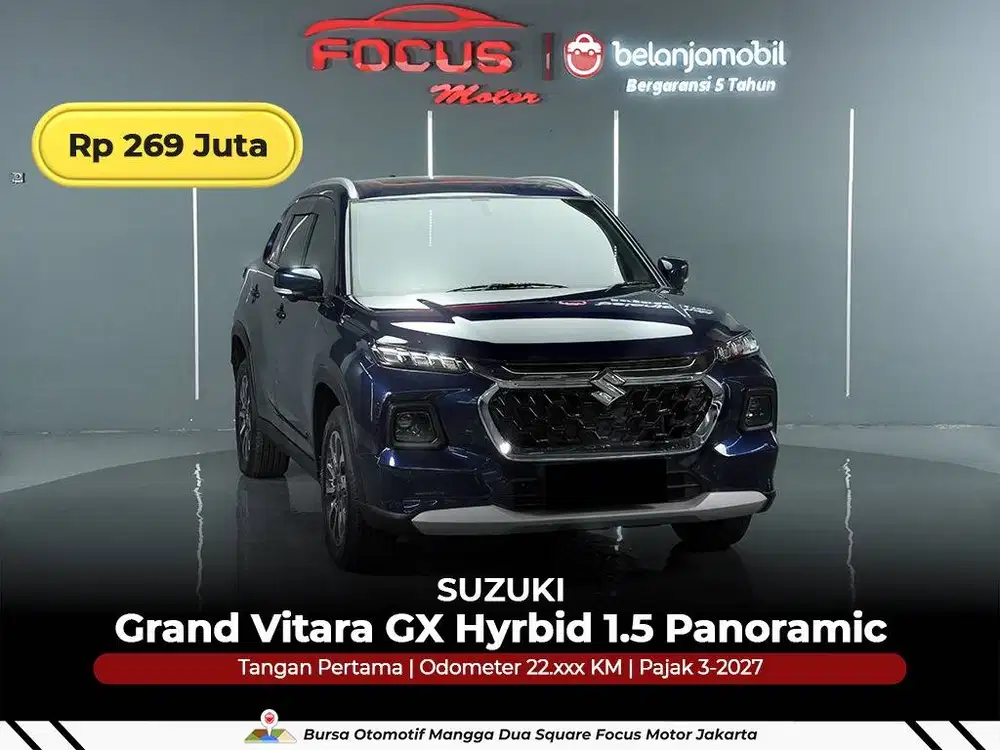 [ GARANSI 5THN ] Suzuki Grand Vitara GX Hyrbid 1.5 2023/2024/2025