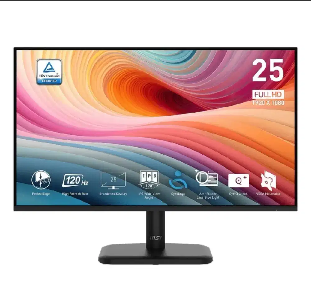 Monitor MSI Like New Lengkap Dus Pakai Cuma Waktu Ngetes