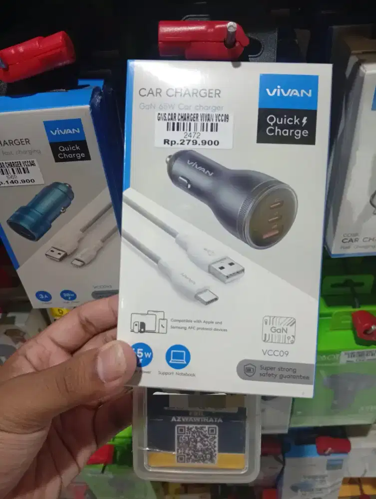 GNS. CAR CHARGER VIVAN VCC09