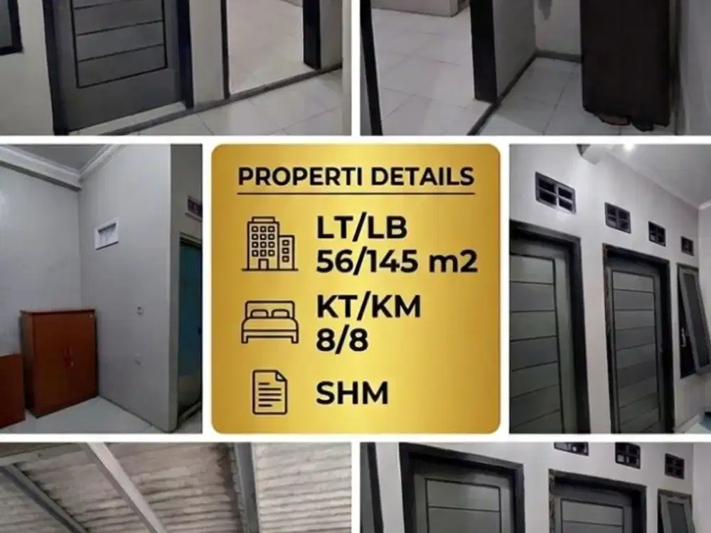 Dijual Kosan Lokasi Strategis di dekat Kampus STT Telkom Bandung